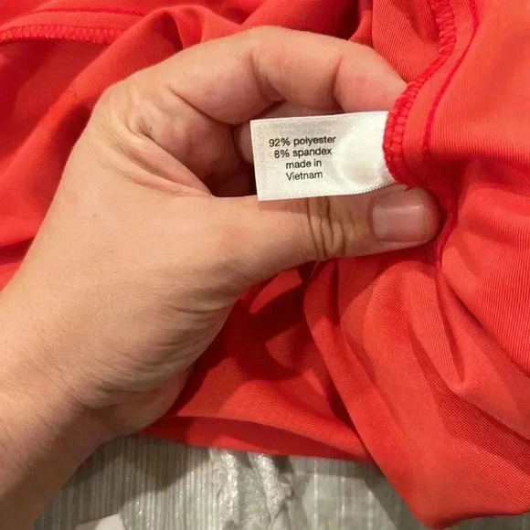 NWT Lane Bryant Bright Cherry Red Velvet Flared Pants Mid-rise Stretchy Sz 22 - Picture 6 of 6